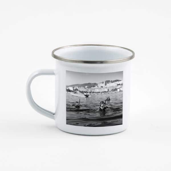 Tasse Émaillée | Les Plongeurs, Ajaccio