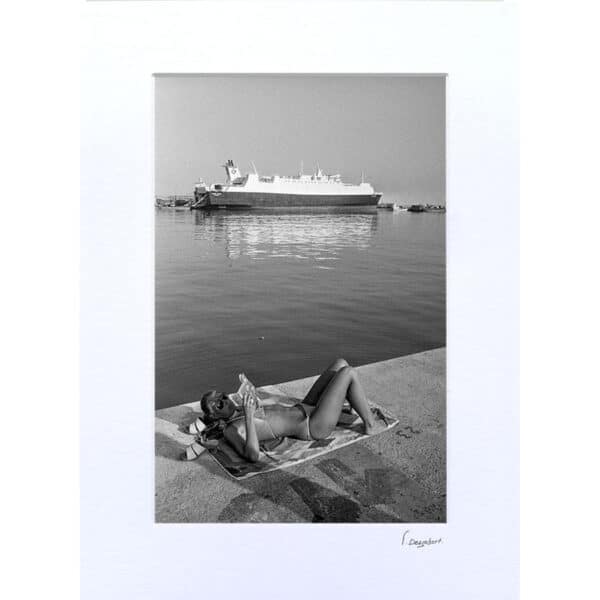 Passe-Partout - Bronzage sur les quais, Bastia.