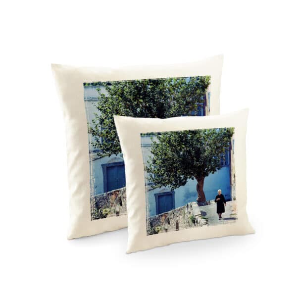 Housse de Coussin | La Dame aux Cheveux Blancs, Occhiatana
