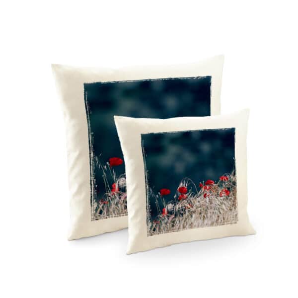 Housse de Coussin | Rouge Comme des Coquelicots