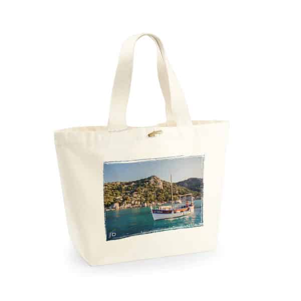 Sac de Plage | Barque à Santa Giulia, Corse