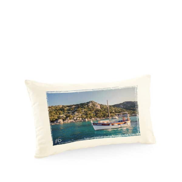 Housse de Coussin | Barque à Santa Giulia, Corse