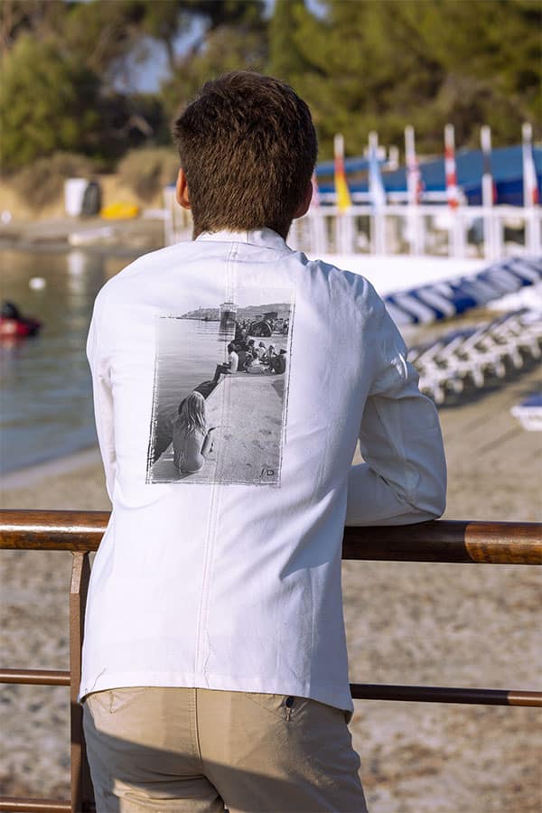 Veste Bleu de Chine - Pêcheurs en Grève, Bastia