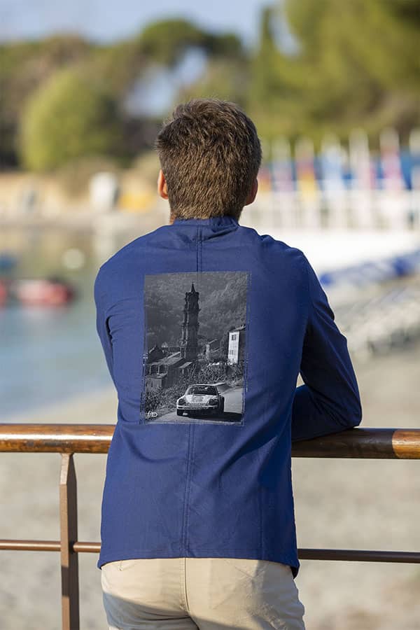 Veste Bleu de Chine - Tour de Corse : La Porta, Castagniccia.
