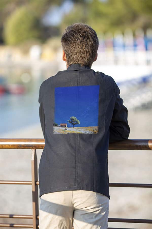 Veste Bleu de Chine - La Maisonnette de Saparella, Corse