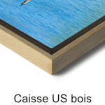 Caisse US bois