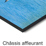 Châssis affleurant